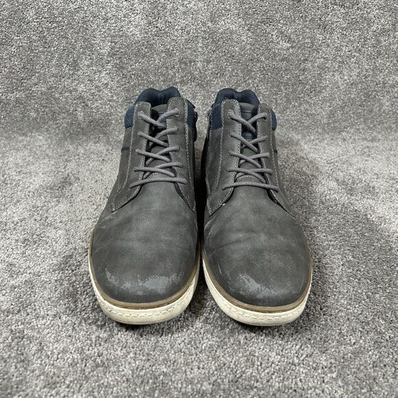 B-52 By Bullboxer Delta Men’s Size 12 Gray Blue Casual Business Shoes Used main image 12